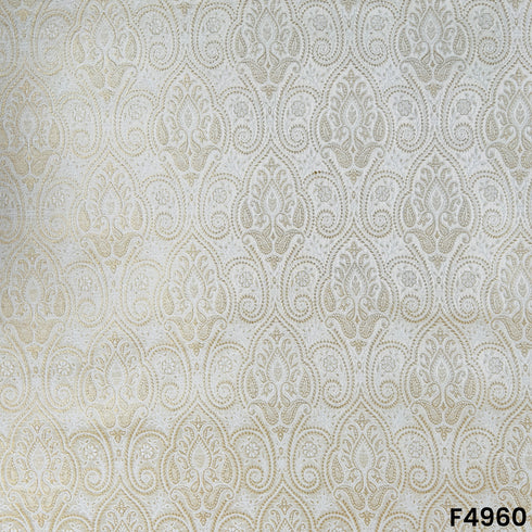 Self Jacquard Brocade Fabric-F4960